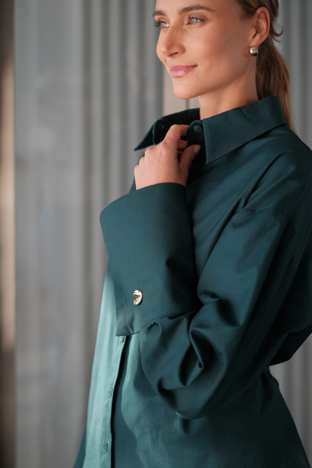 Elegancka koszula damska na święta.